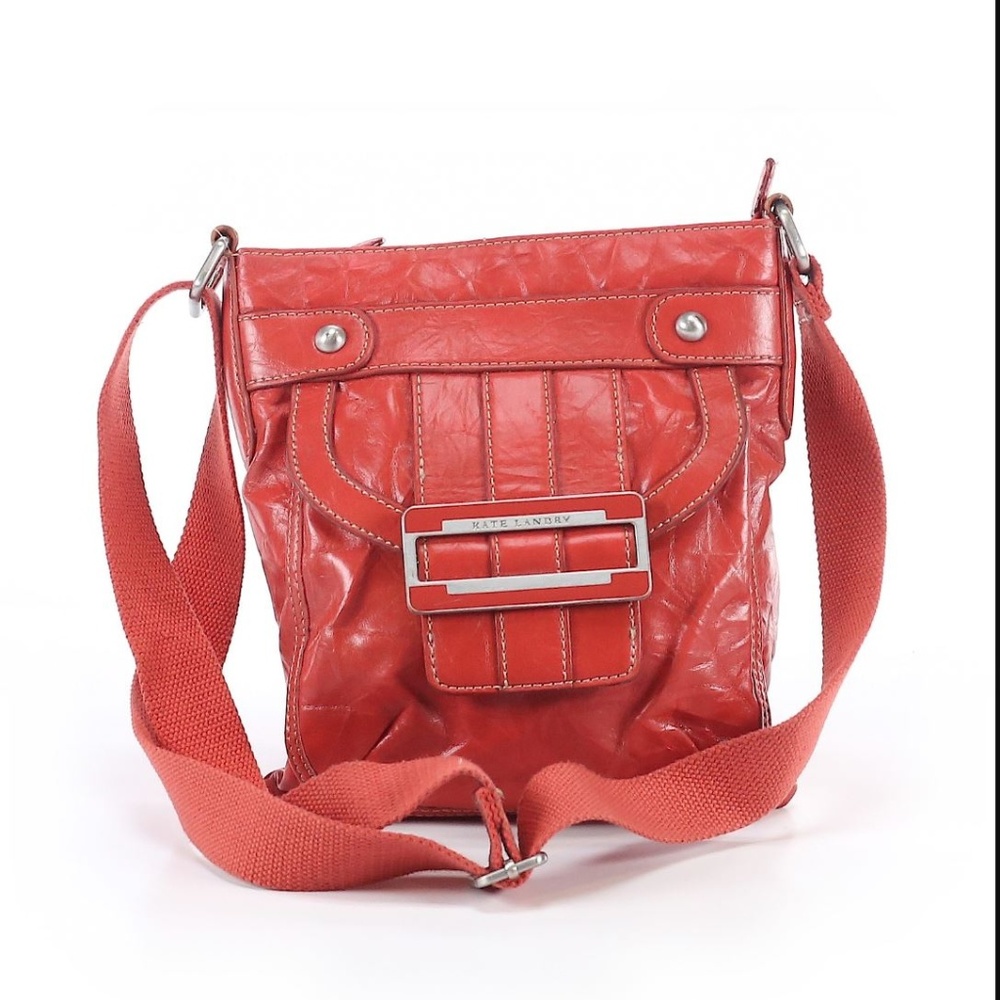 Kate Landry Orange Crossbody Bag